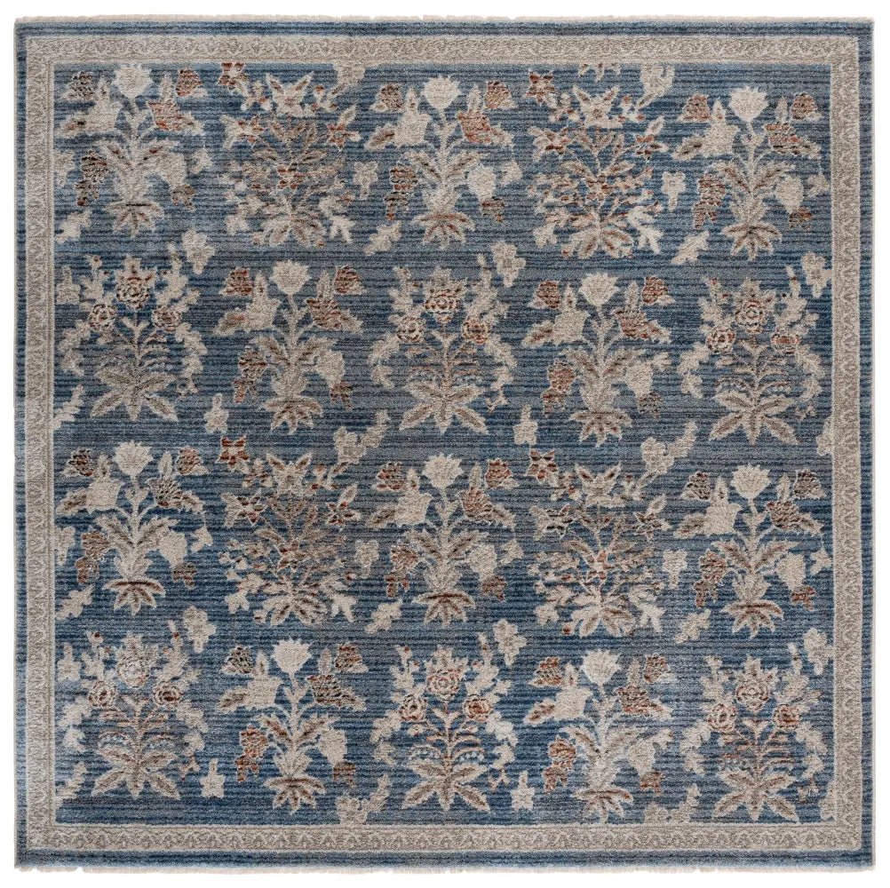 Safavieh Grove 6'-7" x 6'-7" Rug in Blue / Ivory