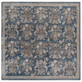 Safavieh Grove 6'-7" x 6'-7" Rug in Blue / Ivory