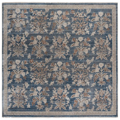 Safavieh Grove 6'-7" x 6'-7" Rug in Blue / Ivory