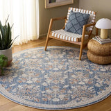 Safavieh Grove 6'-7" x 6'-7" Rug in Blue / Ivory