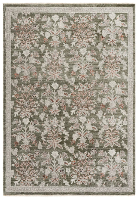 Safavieh Grove 5'-3" x 7'-6" Rug in Green / Ivory