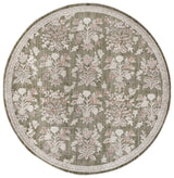 Safavieh Grove 6'-7" x 6'-7" Rug in Green / Ivory