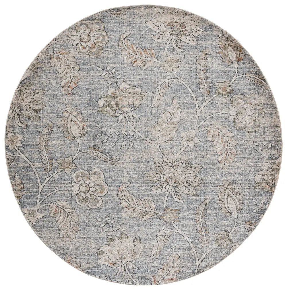 Safavieh Grove 6'-7" x 6'-7" Rug in Blue / Ivory