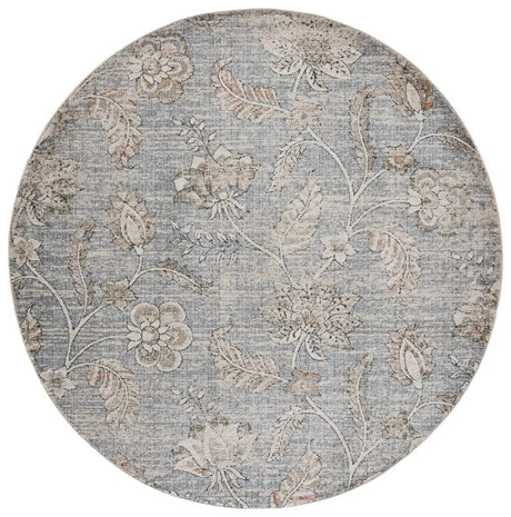 Safavieh Grove 6'-7" x 6'-7" Rug in Blue / Ivory