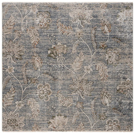 Safavieh Grove 6'-7" x 6'-7" Rug in Blue / Ivory