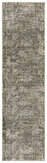 Safavieh Grove 2'-2" x 8'-0" Rug in Green / Ivory