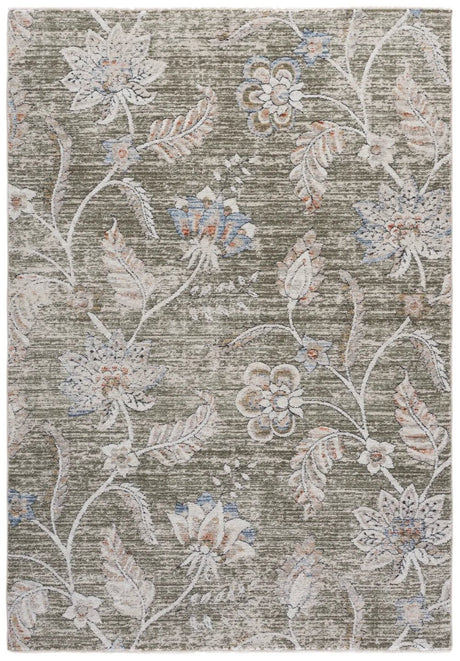 Safavieh Grove 5'-3" x 7'-6" Rug in Green / Ivory