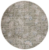 Safavieh Grove 6'-7" x 6'-7" Rug in Green / Ivory