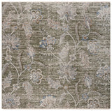 Safavieh Grove 6'-7" x 6'-7" Rug in Green / Ivory