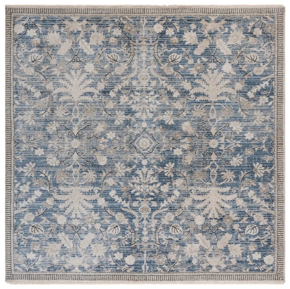 Safavieh Grove 6'-7" x 6'-7" Rug in Blue / Ivory