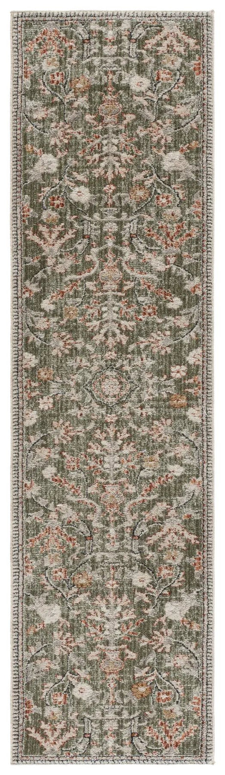 Safavieh Grove 2'-2" x 8'-0" Rug in Green / Ivory