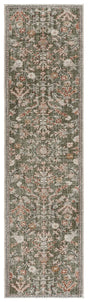 Safavieh Grove 2'-2" x 8'-0" Rug in Green / Ivory
