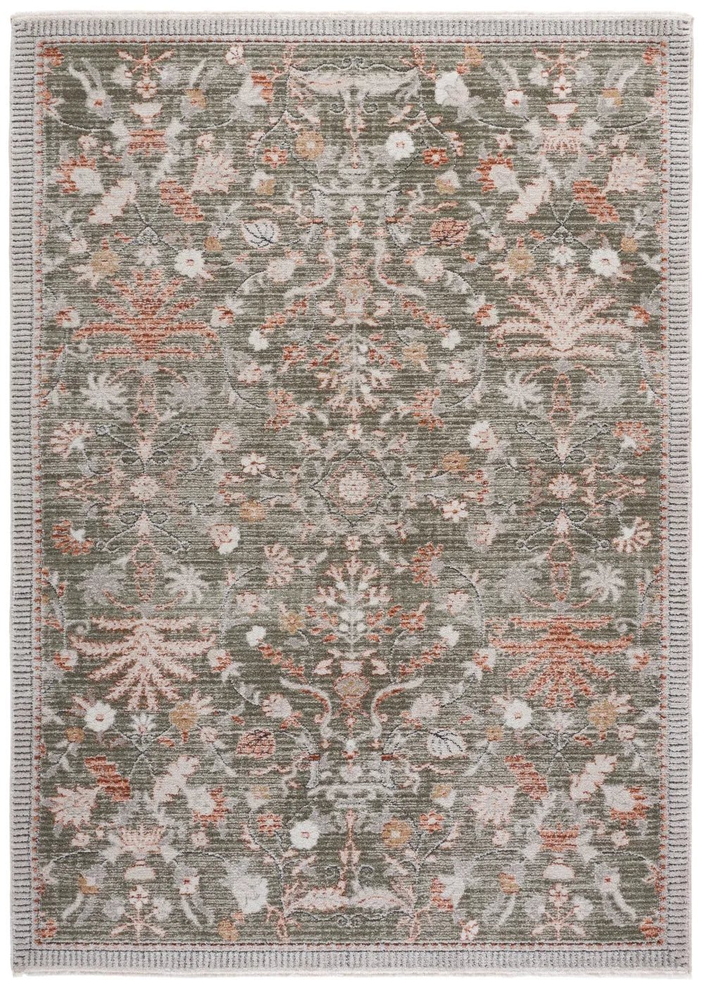 Safavieh Grove 5'-3" x 7'-6" Rug in Green / Ivory