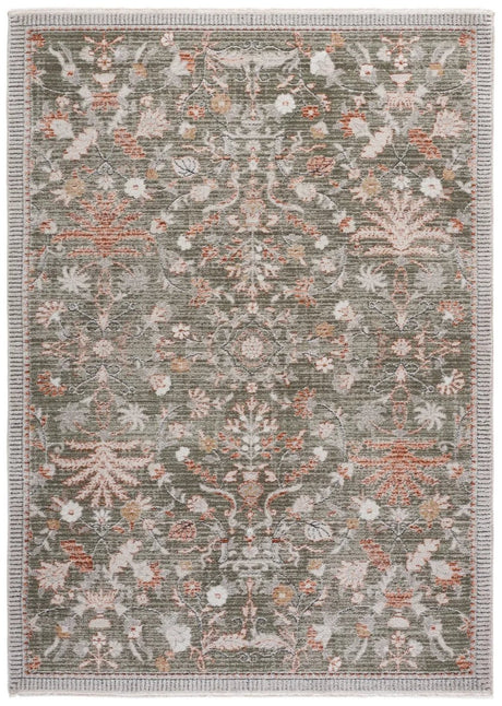 Safavieh Grove 5'-3" x 7'-6" Rug in Green / Ivory