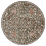 Safavieh Grove 6'-7" x 6'-7" Rug in Green / Ivory
