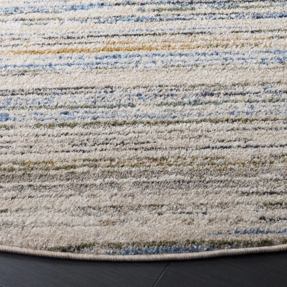 Safavieh Grove 6'-7" x 6'-7" Rug in Ivory / Blue Rust