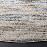 Safavieh Grove 6'-7" x 6'-7" Rug in Ivory / Blue Rust