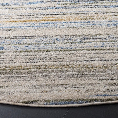 Safavieh Grove 6'-7" x 6'-7" Rug in Ivory / Blue Rust