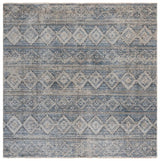 Safavieh Grove 6'-7" x 6'-7" Rug in Blue / Ivory