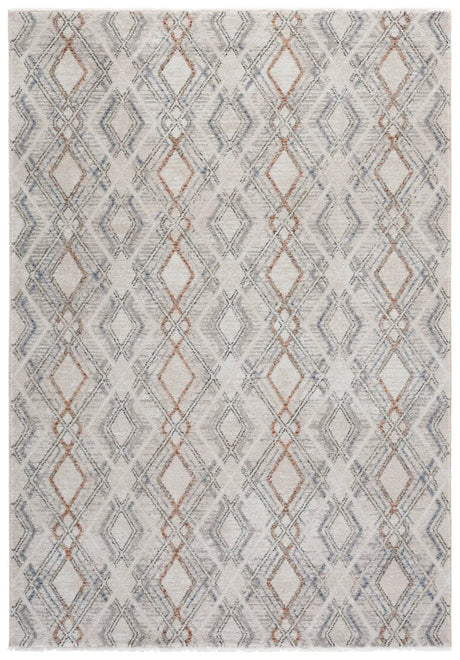 Safavieh Grove 5'-3" x 7'-6" Rug in Ivory / Blue Rust