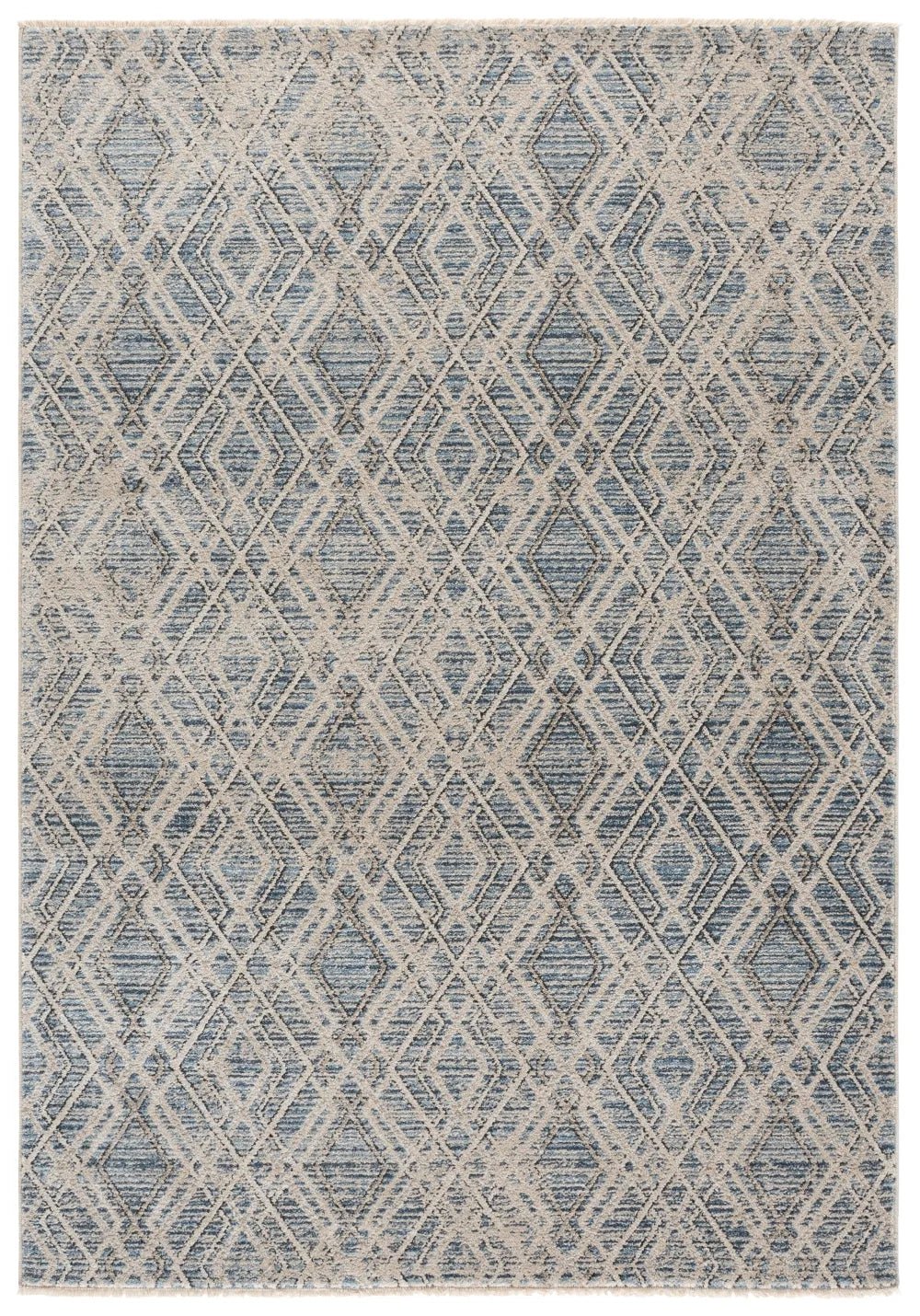 Safavieh Grove 5'-3" x 7'-6" Rug in Blue / Ivory
