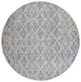 Safavieh Grove 6'-7" x 6'-7" Rug in Blue / Ivory