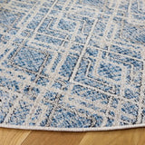 Safavieh Grove 6'-7" x 6'-7" Rug in Blue / Ivory