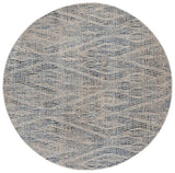 Safavieh Grove 6'-7" x 6'-7" Rug in Blue / Beige