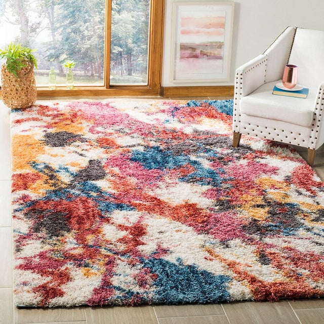 Safavieh Gypsy Gyp521B Ivory / Blue Rugs - Safavieh - gyp521b - 3