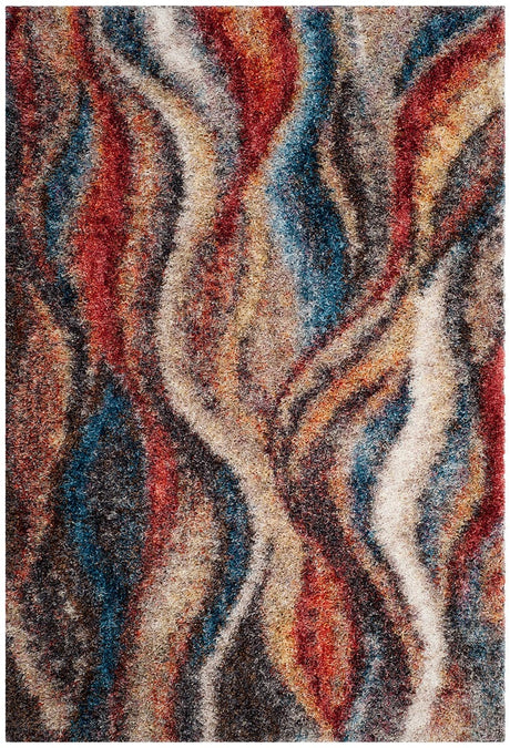 Safavieh Gypsy Gyp523C Rust / Blue Rugs - Safavieh - gyp523c - 3