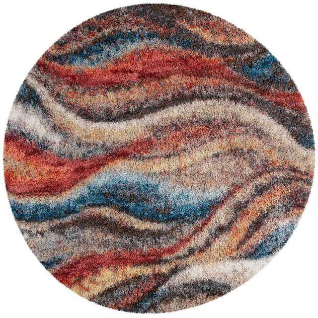 Safavieh Gypsy Gyp523C Rust / Blue Rugs - Safavieh - gyp523c - 7r