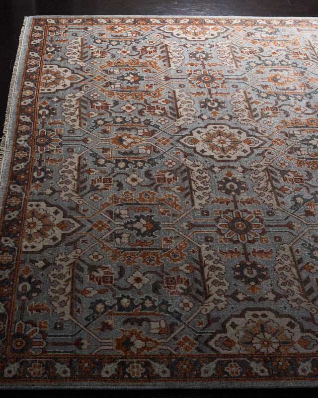 Safavieh Haj Jalili Hj1276F Grey/Rust Rug - Safavieh - hj1276f - 6