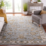 Safavieh Hamilton Hlt106M Blue/Gold Rug - Safavieh - hlt106m - 4