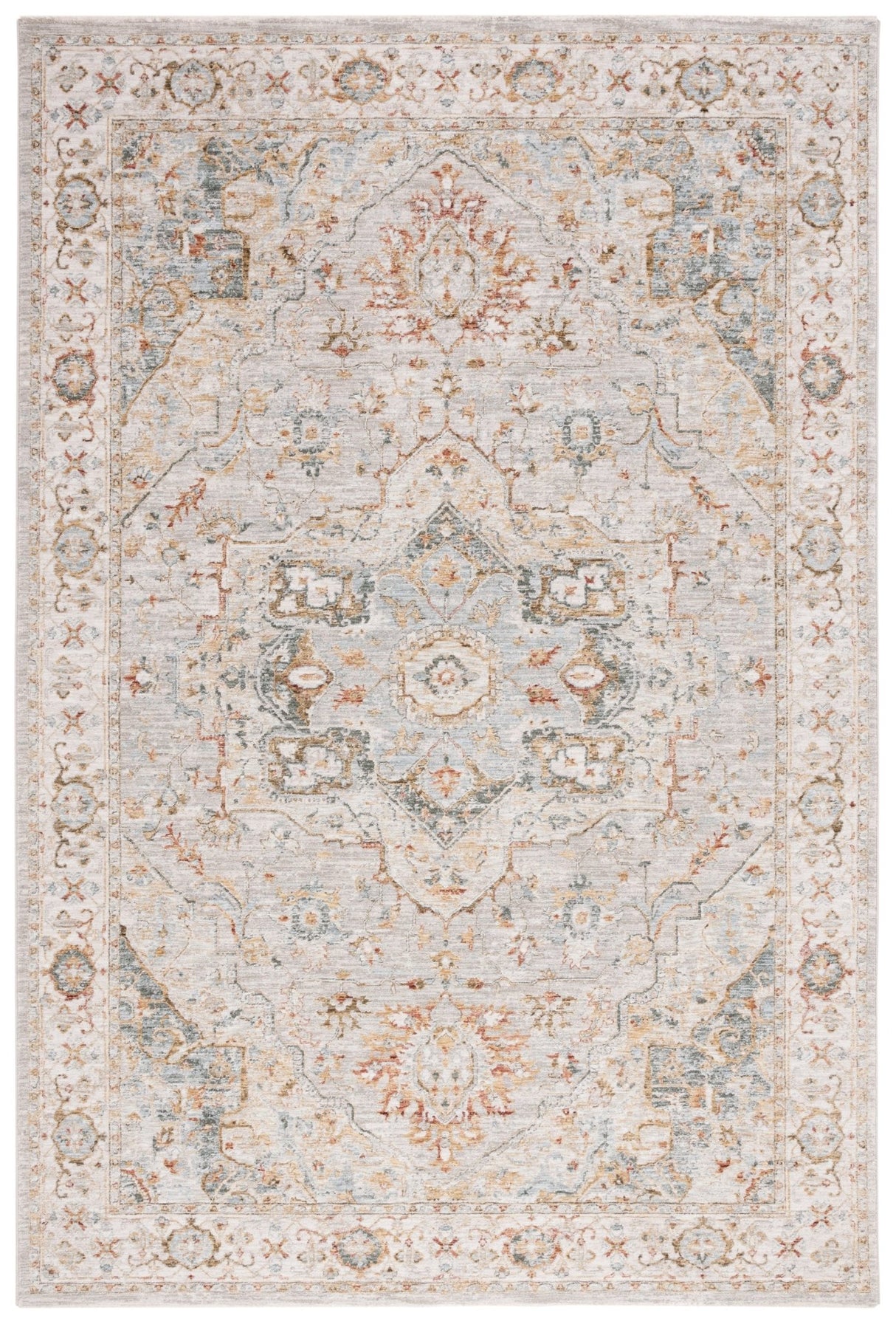 Safavieh Hamilton Hlt110F Grey/Blue Rug - Safavieh - hlt110f - 4