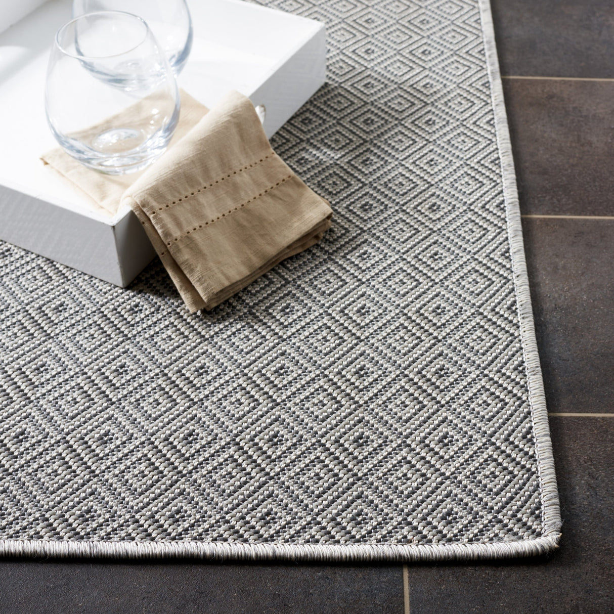 Safavieh Hampton Htn230F Grey Rug - Safavieh - htn230f - 4