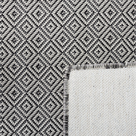 Safavieh Hampton Htn230G Grey/Black Rug - Safavieh - htn230g - 4