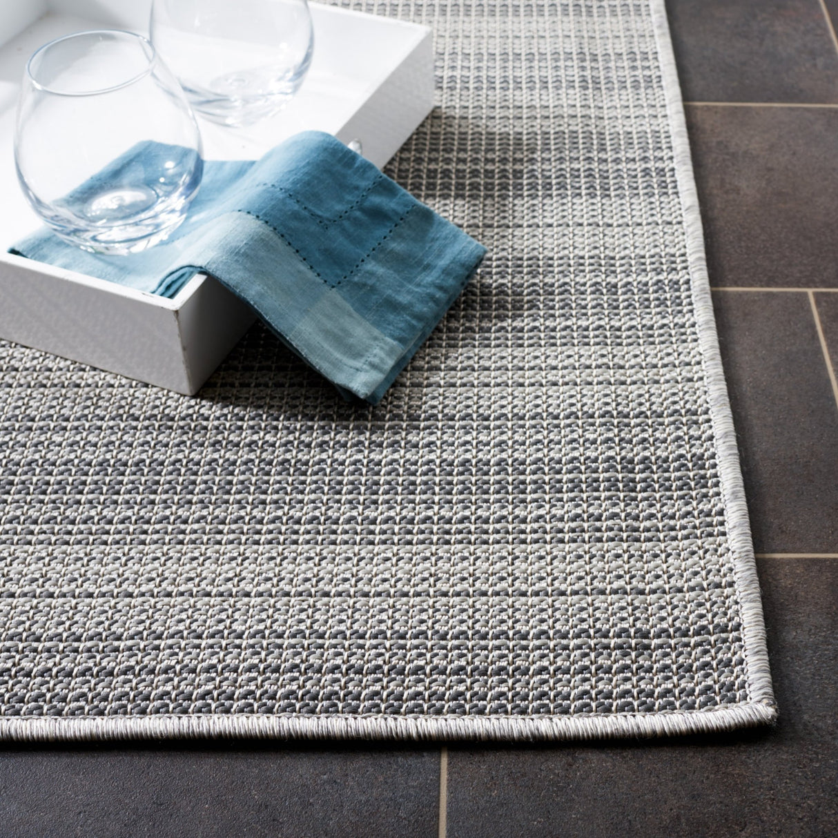 Safavieh Hampton Htn231F Grey Rug - Safavieh - htn231f - 4