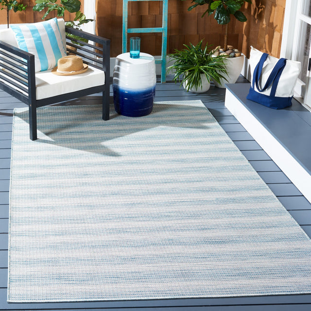 Safavieh Hampton Htn231J Aqua Ivory/Multi Rug - Safavieh - htn231j - 4