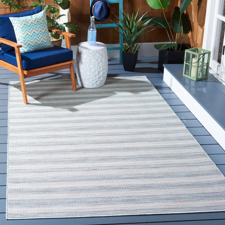 Safavieh Hampton Htn231L Aqua/Ivory Rug - Safavieh - htn231l - 4