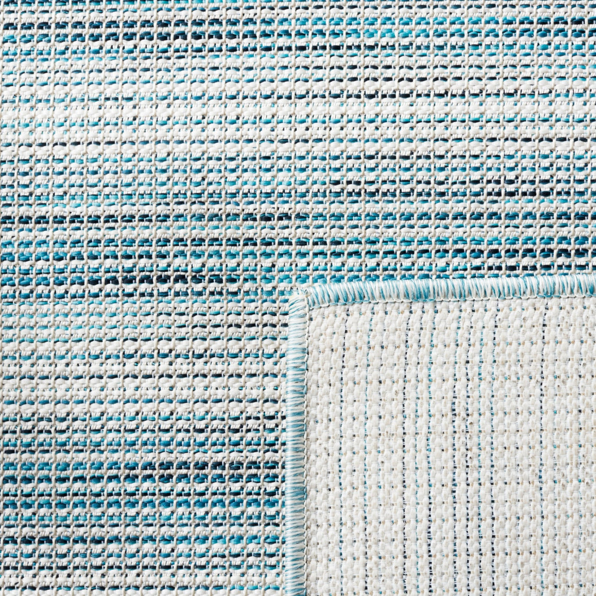 Safavieh Hampton Htn231L Aqua/Ivory Rug - Safavieh - htn231l - 4