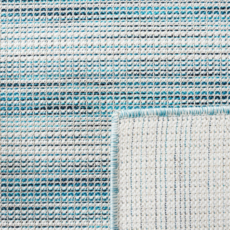 Safavieh Hampton Htn231L Aqua/Ivory Rug - Safavieh - htn231l - 4