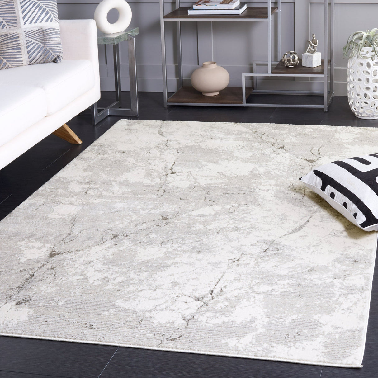 Safavieh Hanna Han112F Grey/Ivory Rug - Safavieh - han112f - 4