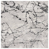 Safavieh Hanna 6'-7" x 6'-7" Rug in Grey / Ivory Dark Grey