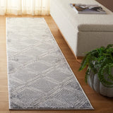Safavieh Hanna 2'-0" x 8'-0" Rug in Grey / Ivory