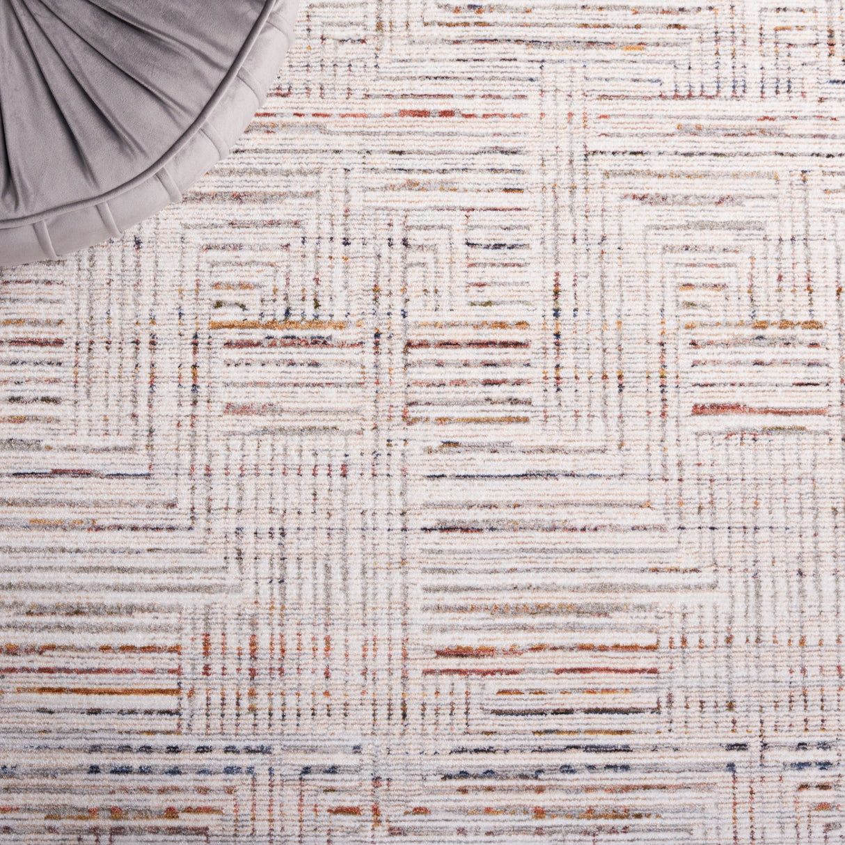 Safavieh Harlow Har105A Ivory Grey/Rust Rug - Safavieh - har105a - 4
