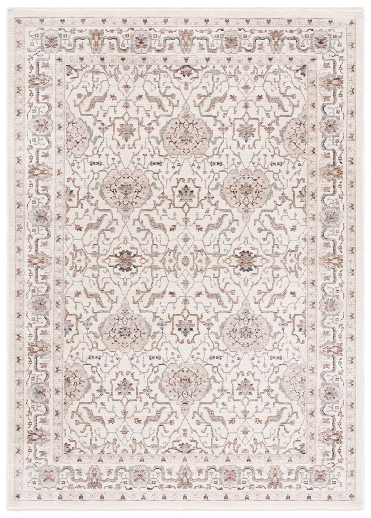 Safavieh Harlow Har107A Ivory Grey/Rust Rug - Safavieh - har107a - 4