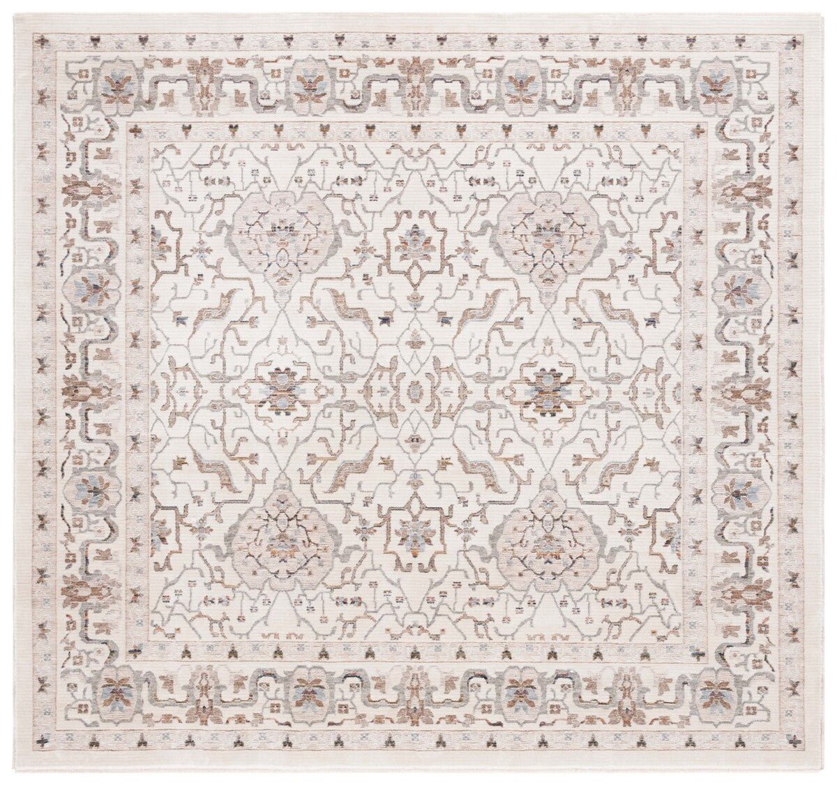 Safavieh Harlow Har107A Ivory Grey/Rust Rug - Safavieh - har107a - 6r