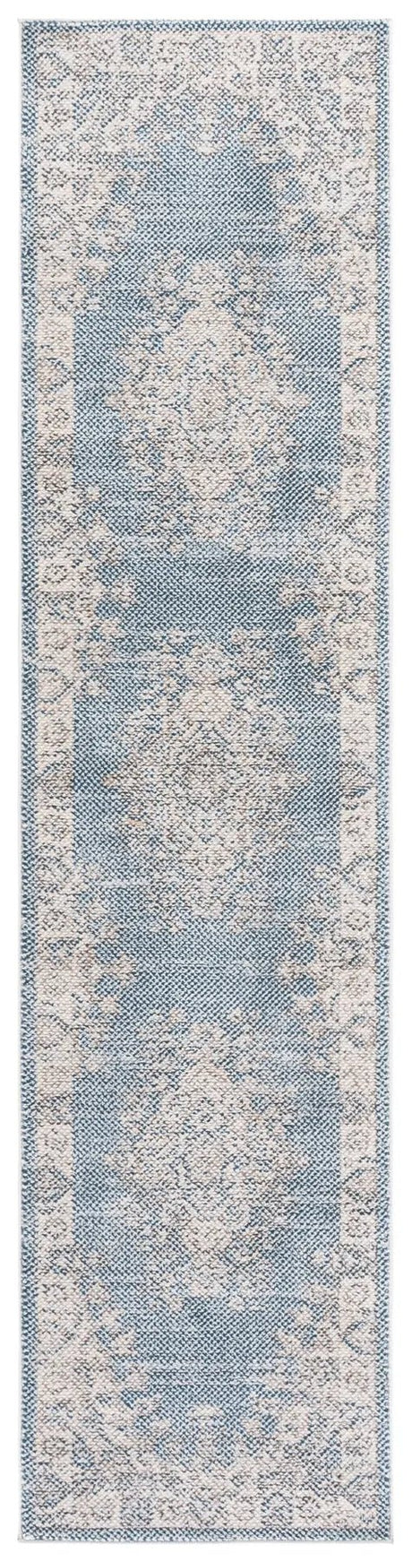 Safavieh Harrison 2'-0" x 8'-0" Rug in Blue / Ivory