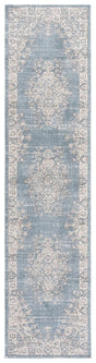 Safavieh Harrison 2'-0" x 8'-0" Rug in Blue / Ivory