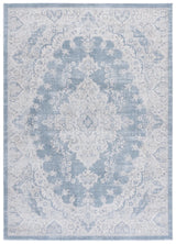 Safavieh Harrison 4'-0" x 6'-0" Rug in Blue / Ivory